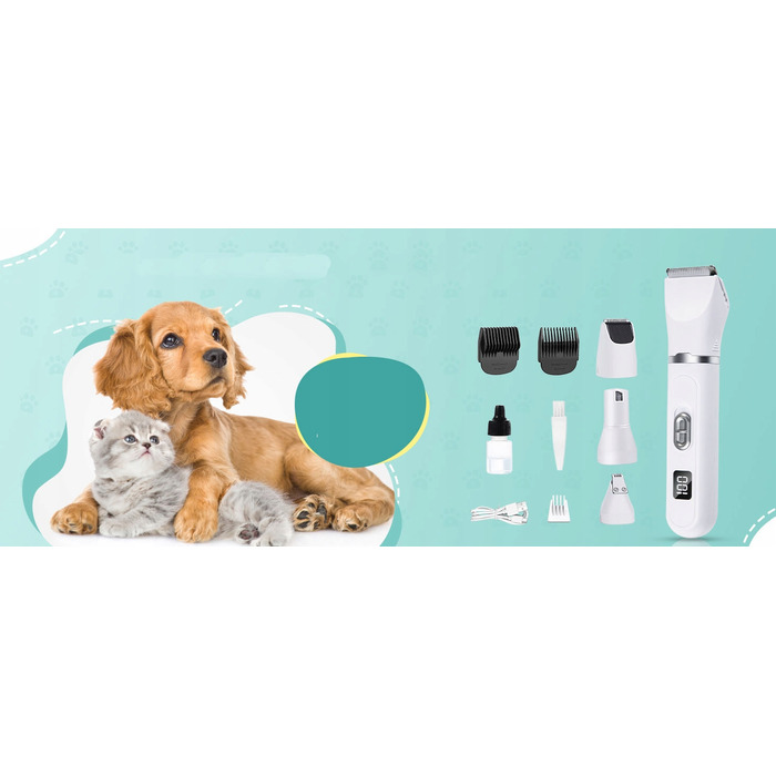 Професійний набір машинок для стрижки собак та котів