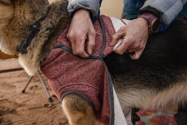 Пуловер для собак RUFFWEAR Hemp Hound, преміум якість, з органічної бавовни, Slate Blue, M