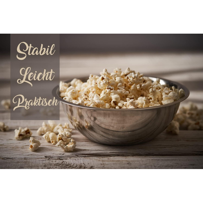 Набір кухонних мисок Pullmer (2 шт) з нержавіючої сталі, Ø 30 см. Ідеально підходять для мюслі, салатів, замішування тіста та сервірування. Їжа-безпечні, придатні для миття в посудомийній машині