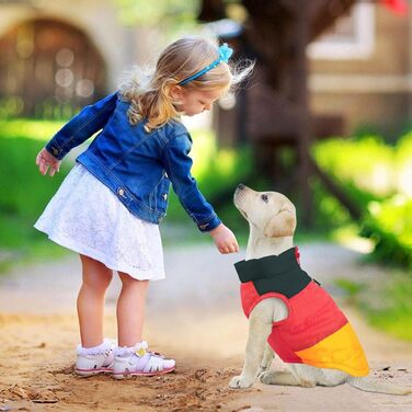 Зимовий одяг для собак Idepet: водонепроникний пуловер, куртка, теплий костюм для собак, XS, S, L (XS, жовтий)