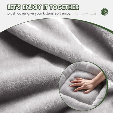 Котячий будиночок MUTICOR: великий когтетоп з когтеточкою, лежаками та гамаком (206 см)