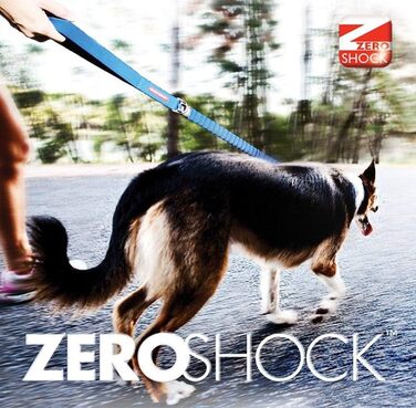 EzyDog повідок для великих і середніх собак, еластичний, з амортизатором Zero Shock, міцний, світловідбивний, 128 см, камуфляж