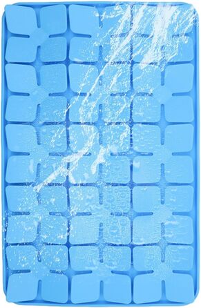 Килимок для котів та собак, силіконовий, антиковзкий, slow feeder для годування, блакитний