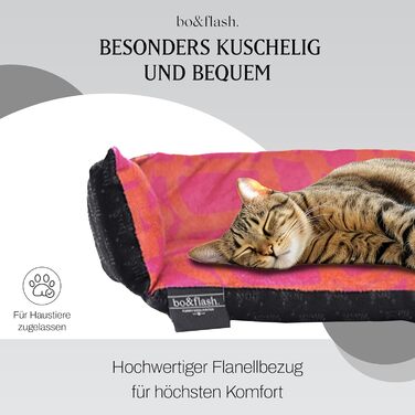 Лежак для котів на підвіконня bo&flash San Francisco Chouk, 62×27×10 см, преміум-якість, знімний чохол, антиковзка основа