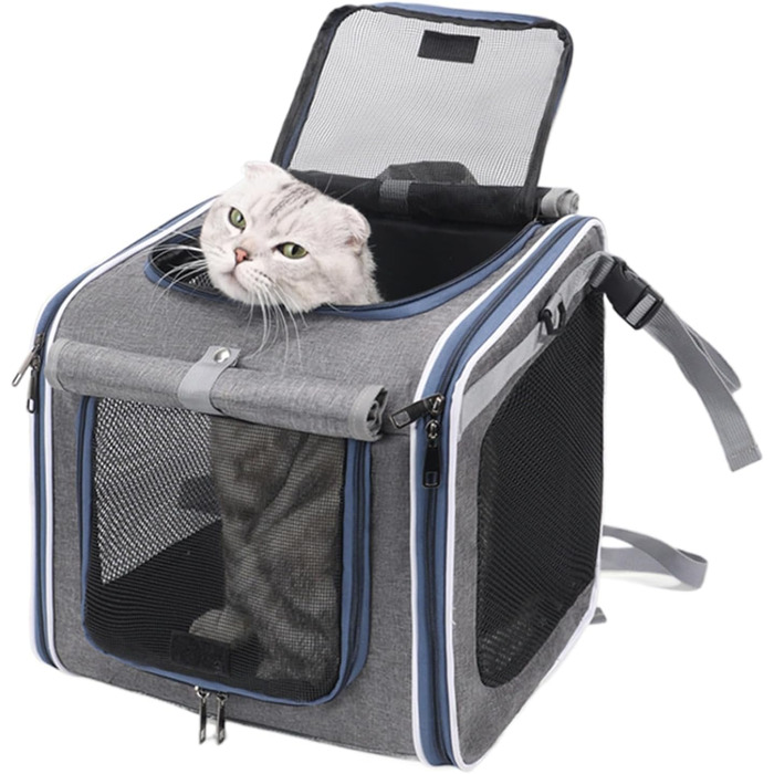 Крісло для собаки на велосипед - дихаюче, переносне | Кошик для собак на велосипед | для прогулянок, безпеки, подорожей, активного відпочинку, велопоїздок, сім'ї, котів