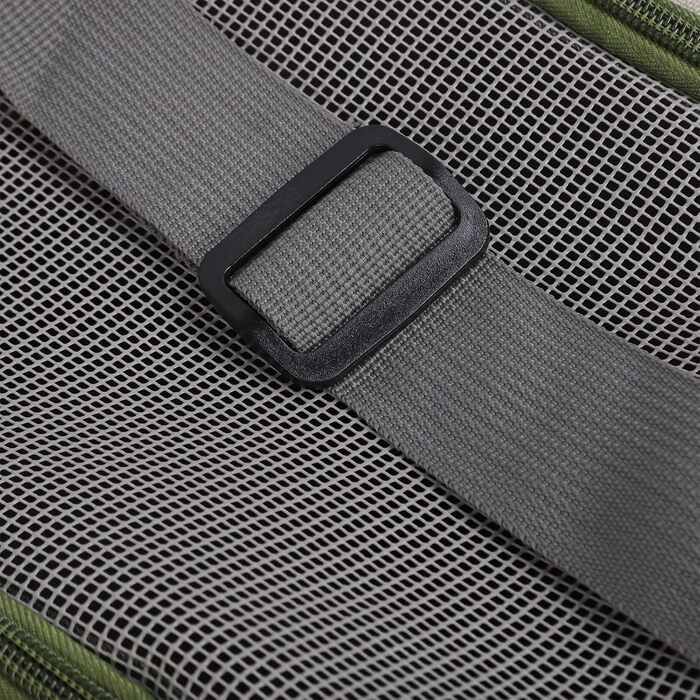 Складана переноска для собак та котів, зелена. Підходить для малих та середніх порід