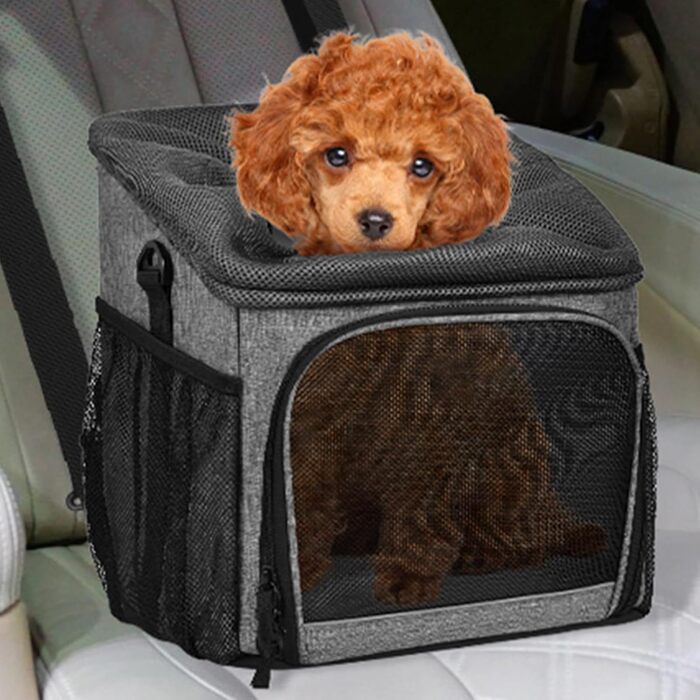 Велосипедний кошик для собак - дихаючий кошик для тварин | Легкий переноска, проста установка для подорожей, кемпінгу, повсякденного використання