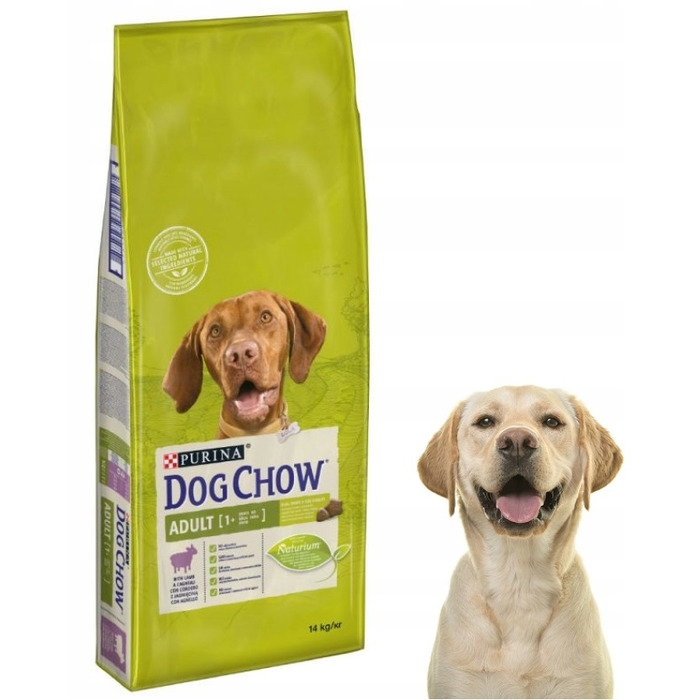 Сухий корм для собак Purina Dog Chow Adult з ягнятиною, 14 кг