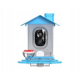 RobiCam BirdNest Vision – інтелектуальна годівничка для птахів із сонячною панеллю та Full HD камерою