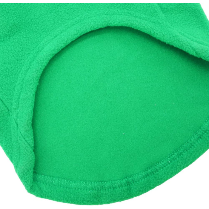 Тепла флісова куртка для собак: зимовий пуловер з кільцем для повідка, підходить для маленьких, середніх та великих собак. Колір: темно-зелений