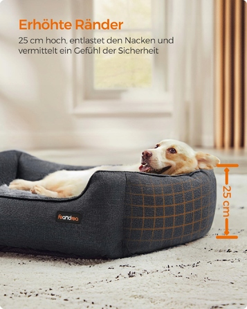 Лежанка для собак, подушка для собак Feandrea PGW011G01