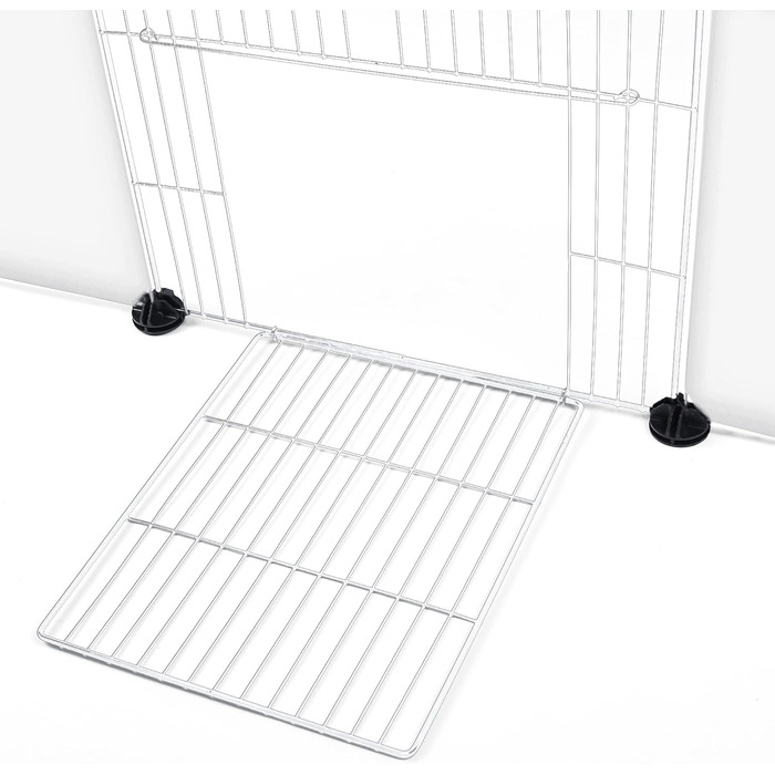 Клітка-вольєр для кроликів, морських свинок, дрібних тварин, 145x75x48 см, з дверцятами