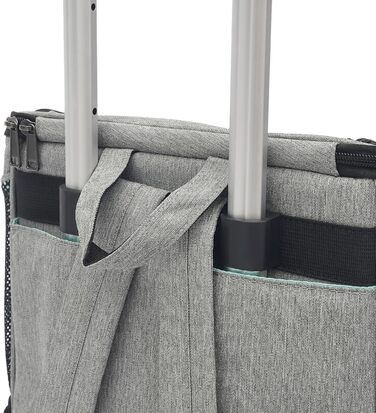 Складаний рюкзак для собак та котів Soudesileim 2-в-1 з візком, до 9 кг, сірий, 34x28x44 см