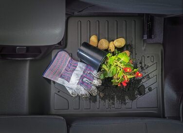 Килимок у багажник MAXLINER MAXTRAY для Chevrolet Tahoe, GMC Yukon, Cadillac Escalade (2015-2016), чорний, за другим рядом сидінь