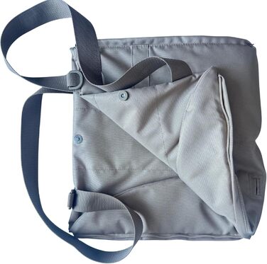 Сумка Tasche 2-в-1 з підстилкою для собак – складана, легка, водовідштовхувальна. В комплекті: косметичка, сумка для снеків, поводок, карабін