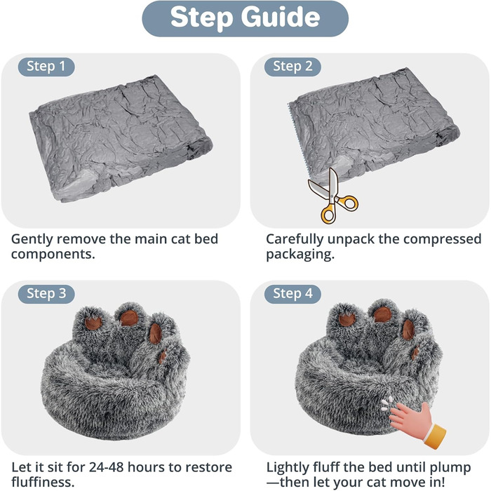 М'яке ліжко для кота/собаки 