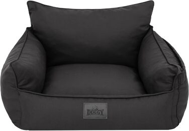 Автомобільний лежак для собак, переноска, корзина, лежанка для котів, для маленьких собак (57x55x30 см), чорний колір