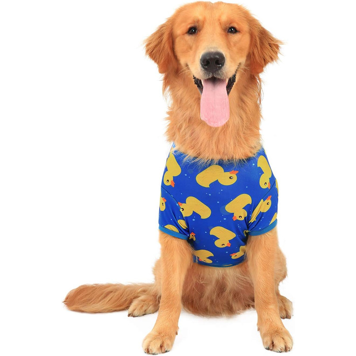 Піжама для собак HDE, легка, комплект, для собак маленьких, середніх та великих порід (Утконоси, XX-Large)