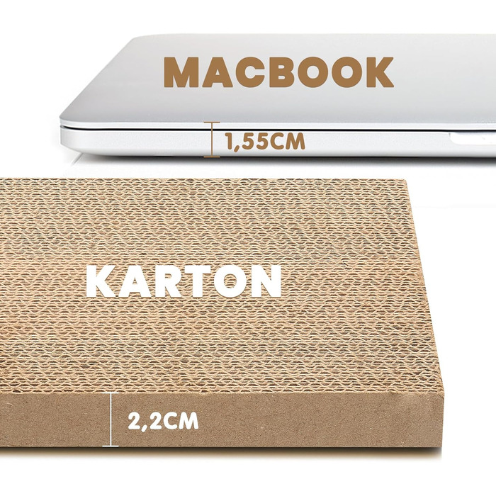 Ycozy Дряпальня для котів з будиночком та 5 дряпальними поверхнями, велика двостороння картонна дряпка для котів, високоякісний змінний картон, міцні котячі меблі