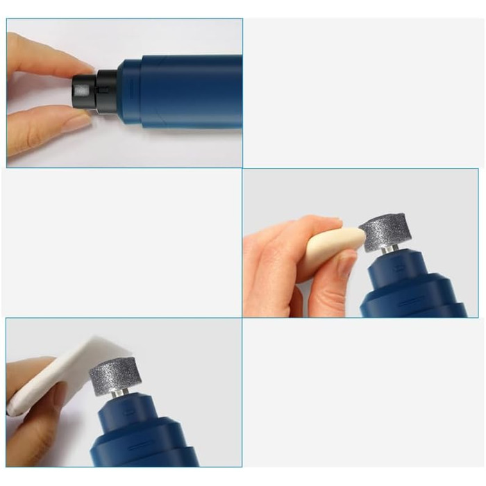 Електричний точилка для кігтів собак, 2 швидкості, USB-зарядка, для великих порід