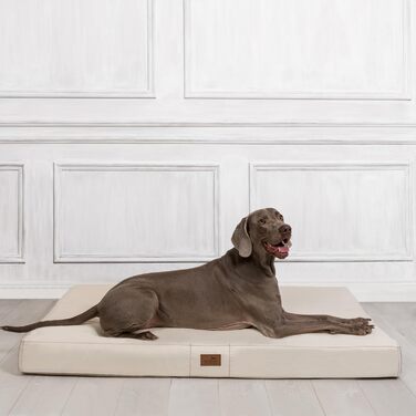 Ортопедичний матрац для собак Tierlando® Hugo Ortho Plus, 120x90 см, анти-шерсть, неслизька підставка, для великих собак