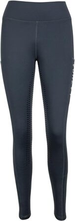 Легінси для верхової їзди Lazura Emilia для дітей та жінок | Термо-леггінси з флісовою підкладкою та силіконовим повним обхватом | Легінси для дівчаток та хлопчиків, розмір 38, колір Asphalt