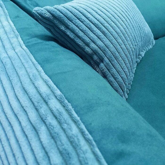 М'яке ліжко для собак та котів 4L Textil Molly, 60x40 см, блакитне (60x40x15 см)