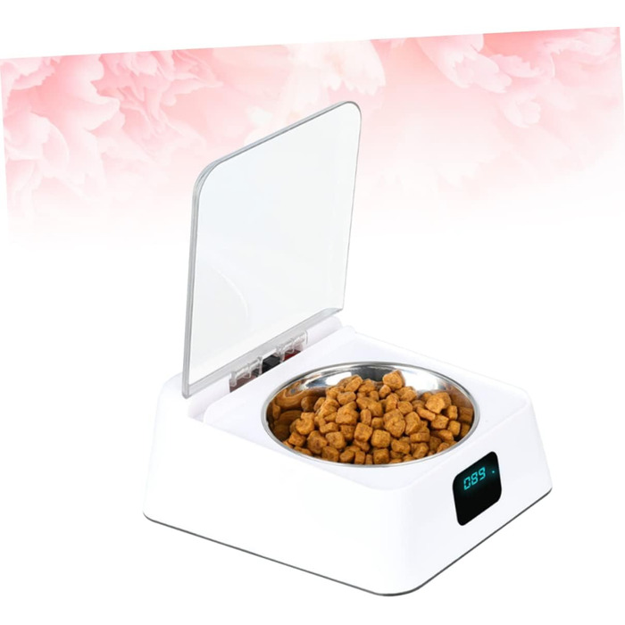 Автоматичний годівниця для котів та собак Kisangel з інфрачервоною індукцією, велике завантаження, антиковзаюча основа