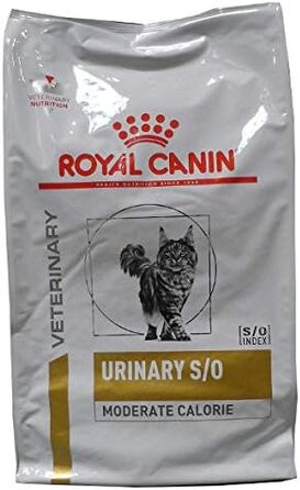 Корм для котів Royal Canin Veterinary Diet Urinary S/O Moderate Calorie, 3.5 кг — дієтичний сухий корм для підтримки сечовидільної системи та контролю ваги