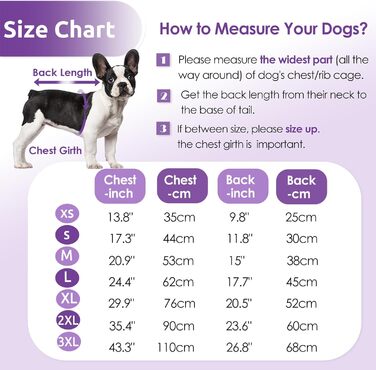 Тепла зимова куртка для собак AOFITEE з світловідбиваючим флісом, з нашийником та блискавкою, водонепроникний зимовий костюм для собак великих порід (XS, фіолетовий)