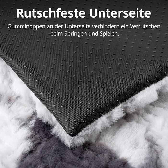 Кішка ліжко на підвіконня Petace для котів, самонагріваюче, 90x28 см, сіре, знімний м'який чохол