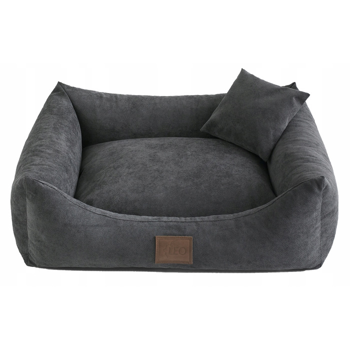Лежанка для собак SOFA SUN, розмір L (100х80 см), колір графіт