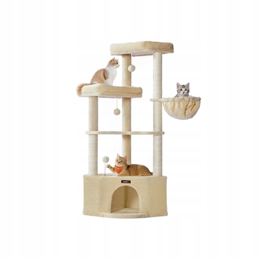 Висока дряпка для котів Feandrea, стовпчик для точіння 101 - 160 см