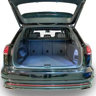 Сітка-перегородка для собак Travall Volkswagen Touareg (2018-), захист багажника, сталевий захист для транспортування собак
