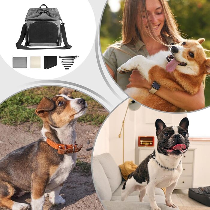 Фаркоп для собак Zuasdvnk: Легкий, знімний, дихаючий, для перевезення, покупок, прогулянок