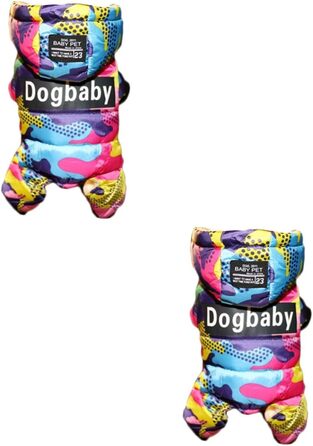 Зимова куртка для собак BESPORTBLE, водонепроникна, камуфляж, XL, для активного відпочинку