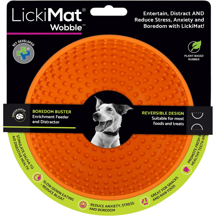 Industripet Lickimat - килимок для лизання, зелений, 1 шт.