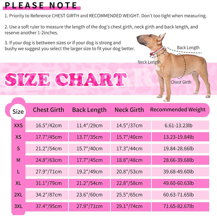 Теплий зимовий одяг для собак Hjyokuso: куртка, пуловер з флісу для маленьких, середніх та великих собак. Вітронепроникний одяг з блискавкою, костюм для чихуахуа (XXS-3XL) XS рожевий леопардовий принт