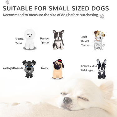 PawHut Dog Sofa Velvet Touch Pet Sofa для маленьких собак до 8 кг з дерев'яними ніжками сірий 64x45x36см для стильних меблів для домашніх тварин