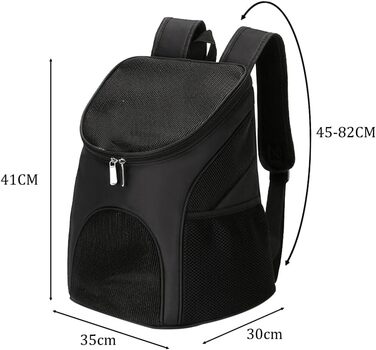 Рюкзак для тварин: переноска для собак та котів з вікном, дихаючий, зручний, складний, сітка, переноска для котів та собак