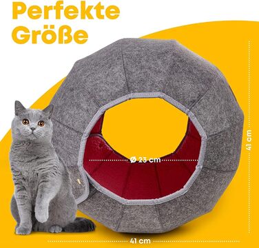 Кігтеточка-будиночок для котів PawArea | Рожевий лежак-корзина для котів | Місце для сну та відпочинку | Міцний, сучасний, зручний