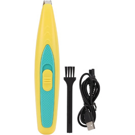 Бездротовий тример для собак та котів з щіткою, тихий, для догляду за домашніми тваринами