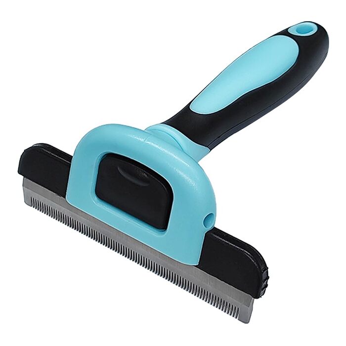 Щітка для собак та котів Ram® для видалення шерсті та підшерстя (двостороння)