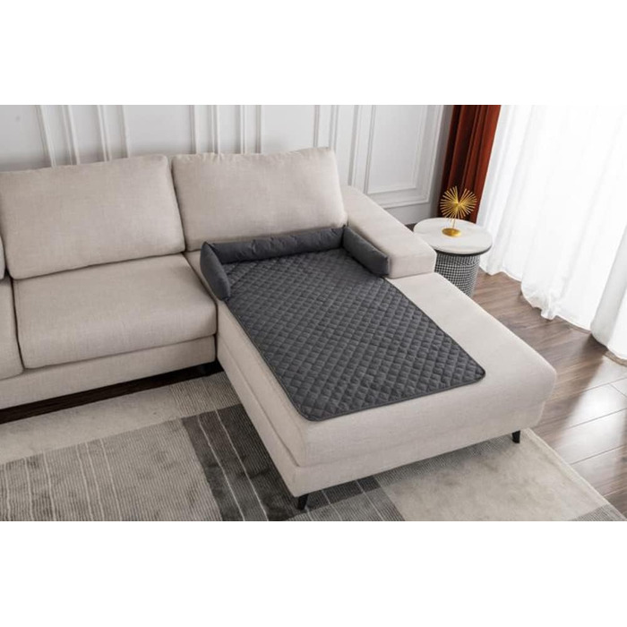 Велике собаче ліжко з водонепроникним покривалом, миється, довговічне, Oxford-підстилка для собак у машину, кошик, диван, великі меблі для домашніх тварин, захист, нековзна собача матрацна підстилка