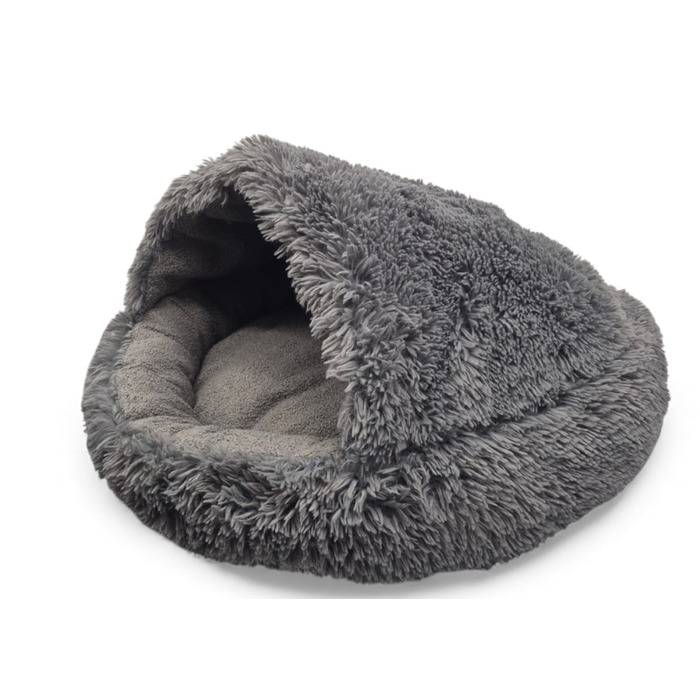 Будка для собак Odol-Plus, сіра, 80 x 80 см