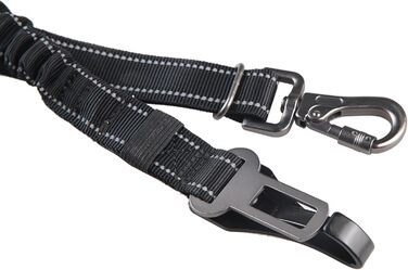 Безпечний поводок для собак Tapylove 3-в-1: автоповодок-банджі, регульований (62-92 см), сумісний з Isofix, з сумкою