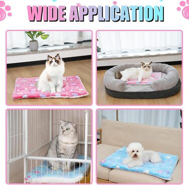 М'який лежак для собак та котів MICOOYO, фліс, 61 x 41 см, 2 шт.