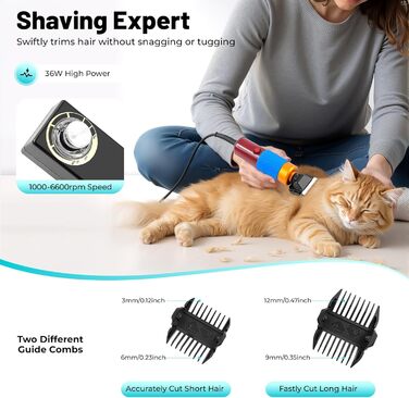 Електрична машинка для стрижки овець/собак/котів 200W - професійний триммер для тварин