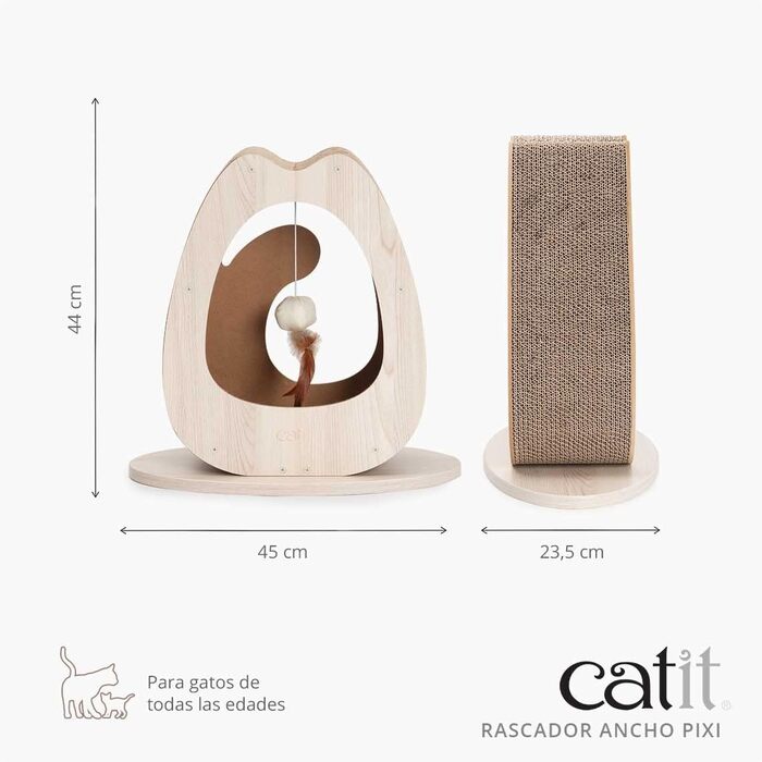 Широкий скребок Catit Pixi 42513 для котячих туалетів
