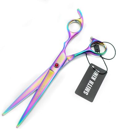 Набір професійних японських ножиць для волосся Smithking 7.0 дюймів - ножиці для стрижки та ножиці для розрідження з лезами з нержавіючої сталі